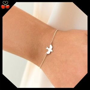 🍒 LAST ONE 😱 PEACE 🕊️ Dove Love Bracelet
